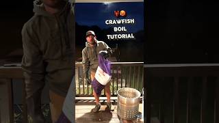 ⚡️FASTEST CRAWFISH BOIL TUTORIAL ON THE INTERNET crawfish recipe food louisiana [upl. by Otsugua]