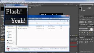 Adobe After Effects CS5 Exporting to Flash Player or Flash Professional [upl. by Bobbi758]