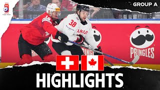 Highlights  Switzerland vs Canada  2024 MensWorlds [upl. by Yreffeg]