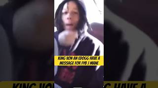 Oblock edogg has a message for fyb j mane after kicking him out kingvon edogg fybjmane [upl. by Trici]