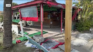 St Pete Beach residents and business owners assess damage after Helene [upl. by Chuah821]