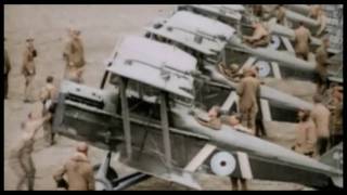 WW1 Aviation History In Color HD part1 [upl. by Ailecara]