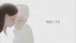 Twinbed  Trouble Im in Lyrics [upl. by Ahsaret]