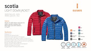 Scotia light down jacket  39305  39306 [upl. by Onailime]