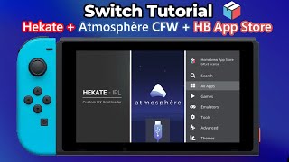 How to install Atmosphère CFW Hekate and Homebrew  Switch TUTORIAL [upl. by Faith]