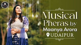 Maanya Arora LIVE in 📍Udaipur  Musical Pheras Event  showreel [upl. by Drusi]