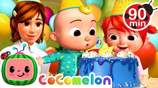 JJs Birthday Cake  CoComelon  Nursery Rhymes for Babies [upl. by Arres84]