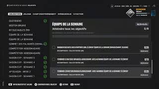 Nhl25  live  Contenu du mercredi et je grinde les objectifs [upl. by Jarlen]