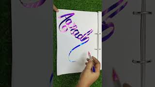 anvismagicworld ♥️ shortvideo video trending shortvideo handwriting trending shorts art [upl. by Ahsima]