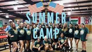 TRABAJA en un CAMPAMENTO en ESTADOS UNIDOS 🇺🇸 SUMMER CAMP🏕  ENGLISH SUB RULUMENA [upl. by Enidan]