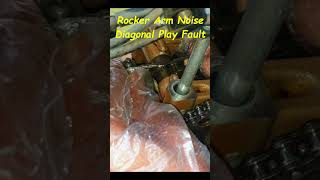 Rocker Arm Fault Diagonal Play bike motorcycle service tappet valve bajaj yamaha honda tyre [upl. by Neirod]