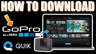 How to Download Gopro Quik on Windows 10  2023 [upl. by Ozner598]