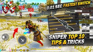 SECRET  SNIPER TRICK amp SETTINGS ⚙️ Single  Double AWM Tricks  Free Fire SNIPER PRO Tricks 2024 [upl. by Graig]