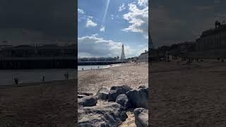 Beautiful beach day at Clacton on Sea beach beachlife [upl. by Giff]