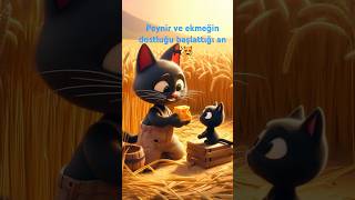 Yırtık Pantolonlu Kara Kedi Masalı Bölüm 7🌾🐾🐈‍⬛ karaKedi masal çizgifilm [upl. by Dorrej788]