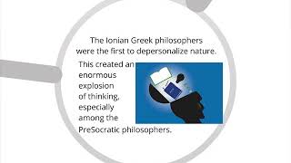 Ionian and PreSocratic Philosophy [upl. by Jola]