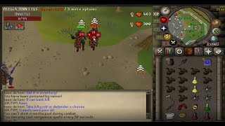 Skan OSRS Highrisk PK Video 8  25b PKD 3RD AGE ELY TORVA [upl. by Nosecyrb]