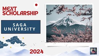 MEXT Scholarship Japan 2024  Saga University  Scholarships  SN Vlogs [upl. by Novej]