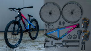 DREAM BUILD MTB Marin Alcatraz 2021  Custom Bike Build [upl. by Anelaf888]