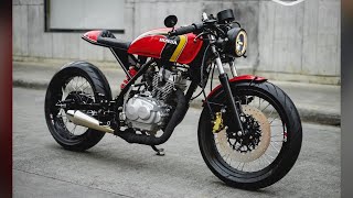 HONDA TMX150 SUPREMO CAFE RACER BUILD  La Garahe Motorcycles  Classic Custom MC [upl. by Yrollam27]