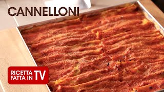 CANNELLONI di Benedetta Rossi  Ricetta TV Fatto in Casa per Voi [upl. by Kyred]