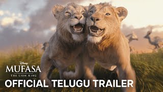 Mufasa The Lion King  Telugu Trailer  Mahesh Babu  In Cinemas December 20 [upl. by Notyrb]