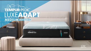 TempurPedic Luxe Adapt Medium Hybrid Mattress Expert Review [upl. by Ellenod]