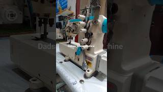 Flatlock Machine DDL machine sewingmachine sewingpatterns short short juki [upl. by Enreval959]