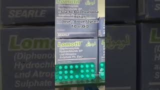 Lomotil tablets review  tablet for loose motion  diphenoxylate hcl and atropine uses amp side effect [upl. by Koo]