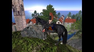 La Caputxeta Vermella  Falla dels 10 anys i Horseback ride  Second Life [upl. by Narej]