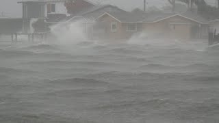 Hurricane Milton Making Landfall in Florida [upl. by Marler]