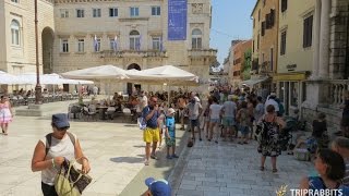 Peoples Square Old town Zadar [upl. by Drofxer]