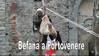 🇮🇹 Befana a Portovenere  Italy Full HD 1080p 🧹🧹 [upl. by Aimet]