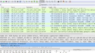 Wireshark Tip 4 Finding Suspicious Traffic in Protocol Hierarchy [upl. by Stesha]