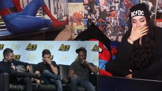 ANTHONY MACKIE CLAPSBACK AT A DISRESPECTFUL TOM HOLLAND FAN REACTION [upl. by Elsey891]