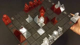 Laser Game Khet 20  How to Play and Overview [upl. by Barb]