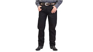 Джинсы Levis 501 Original ShrinktoFit Rigid BLACKBLACK [upl. by Tulley]