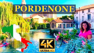 Pordenone Walking Tour Italy 🇮🇹 FriuliVenezia Giulia March 2024 4K [upl. by Katherin]