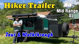 Hiker Trailer Mid Range XL  New Camper Tour amp Walkthrough [upl. by Mallis]