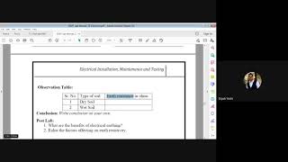 Online Practical 5I Measurement of Dielectric Absorption Ratio and Polarization Index of insulation [upl. by Lorac]