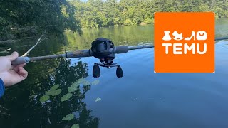 FREE TEMU BAITCASTER  Full unboxing and review [upl. by Molloy977]