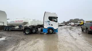 2021 Scania S540 Mini Midlift Tractor Unit Entered into Lomas Auction [upl. by Ayanet]