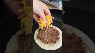 TORTILLA BURGER  TACO BURGER tacoburger tortillaburger hanumakocht shorts [upl. by Ehgit]