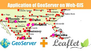 Map label using leaflet and GeoServer  GeoServer with leaflet  tekson [upl. by Dayiz581]