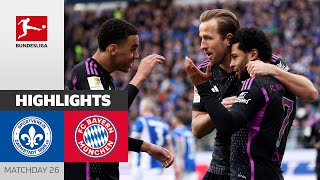 Musiala Kane and Co Dominated  Darmstadt 98  FC Bayern München 25  Highlights  MD 26 – 2324 [upl. by Edorej351]