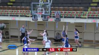 Salem vs Freeburg Girls Basketball [upl. by Mullen]