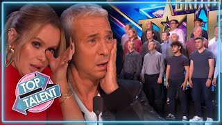 SENSATIONAL Welsh Male Choir Has Judges In TEARS In Britains Got Talent Audition 2023 [upl. by Gweneth50]