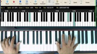 Blue bossa piano tutorial [upl. by Narcissus219]