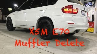 BMW X5M Straight Pipes  2 runs [upl. by Catherin]