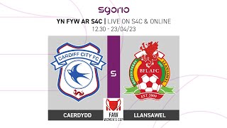 FULL MATCH  Cardiff City 40 Briton Ferry Llansawel  FAW Womens Welsh Cup Final [upl. by Pulchia161]